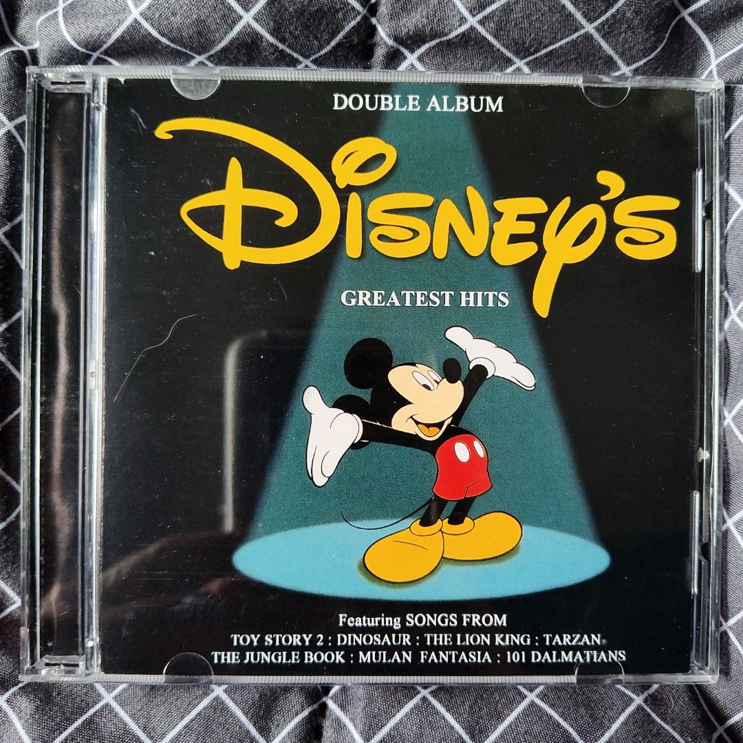 CD English Disney s Greatest Hits Two Discs Hobbies Toys Music 