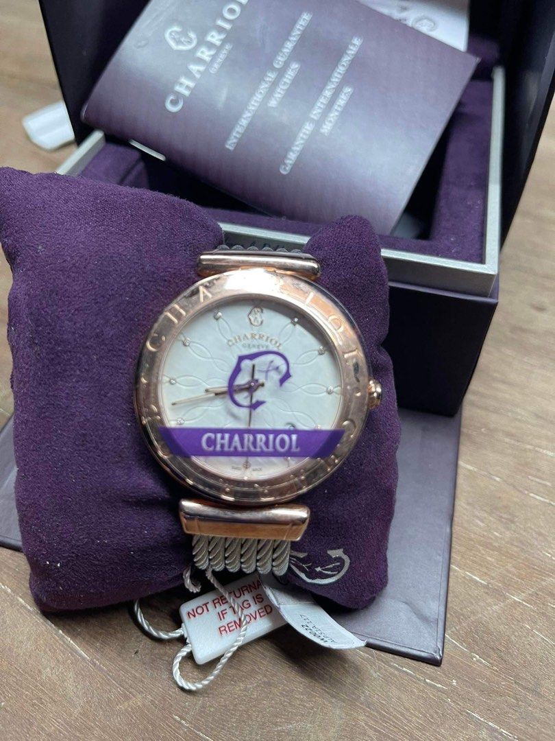 Charriol watch (Category: Luxury Accessories) located in Malabon City. Submitted by victoriabeautymagic (Listing ID 1231001673, Image 2). Description: Brandnew bought at Charriol store in the US Price negotiable.