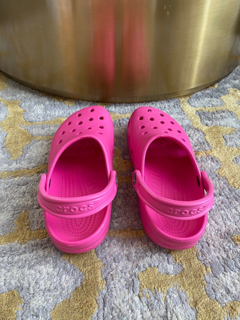 Crocs Hot Pink Classic Clogs