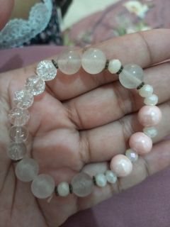 Crystal Batu alam rose quartz