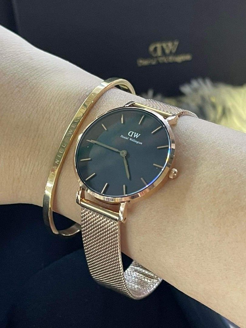 Dw rose gold online watch
