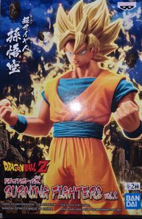  Banpresto 17847 Dragon Ball Z Burning Fighters Vol. 1 Son Goku  Figure : Toys & Games