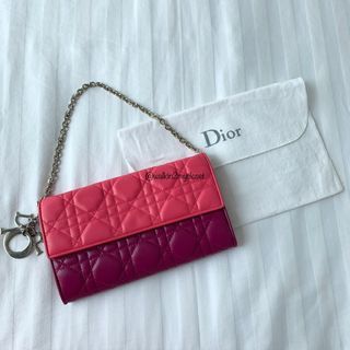 Brand New /Christian Dior Dioraddict Shoulder bag in Pink cannage leather,  GHW