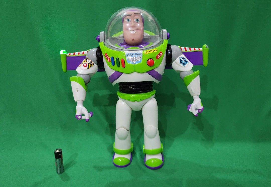 Disney Pixar Toy Story Electronic Buzz Lightyear Space Ranger Signature