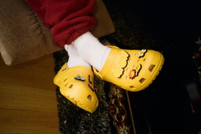 Drew House Crocs Justin Bieber Yellow US 4 6 Women s Fashion