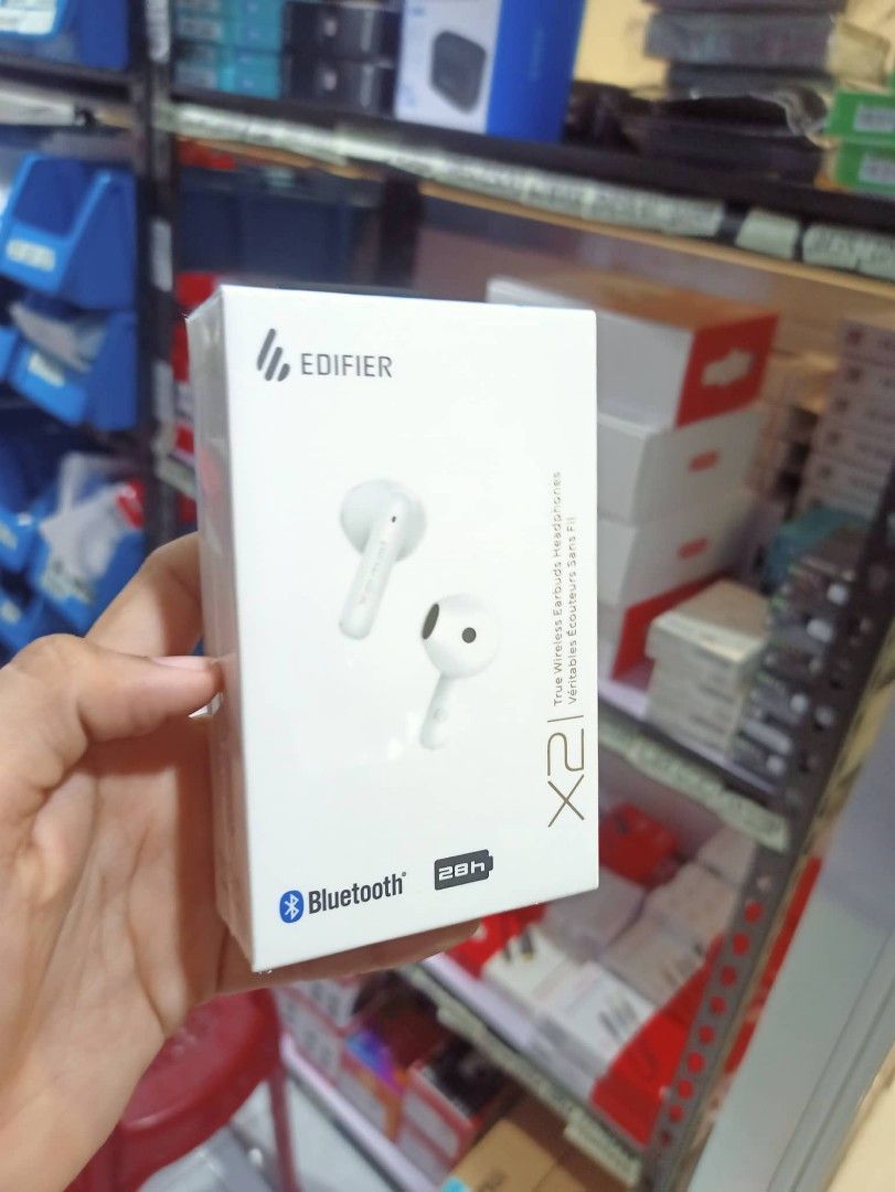 Edifier X2 True Wireless Earbuds Headphones Bluetooth White (Category: Headphones & Headsets) located in Makati City. Submitted by techubstoreandaccessories (Listing ID 1231042502, Image 2). Description: Edifier X2 True Wireless Earbuds Headphones Bluetooth White Onhand ready to ship‼️‼️ ✅BRANDNEW ORIGINAL & SEALED ✅ACTUAL PICTURE POSTED ✅ACCEPT WALK IN/PICK UP CLIENT (Mon-Fri 8am-7pm)( Saturday10am-4pm) 📍Location: Evangelista St. Makati City ✅A