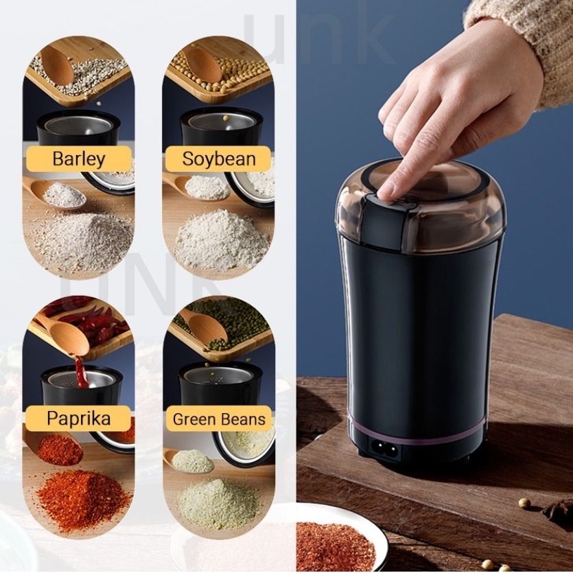 NEW Electric Coffee Beans and Spice Grinder 180W Dried Nuts Herbs