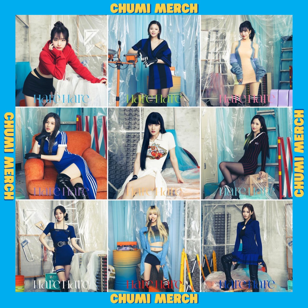 EXCLUSIVE Member Ver] TWICE Japan 10th SINGLE『Hare Hare』Album