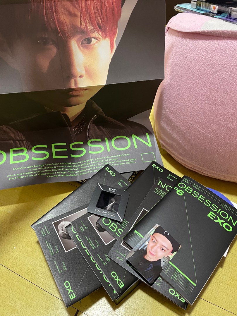 [EXO] Obsession Album, Hobbies & Toys, Memorabilia & Collectibles, K