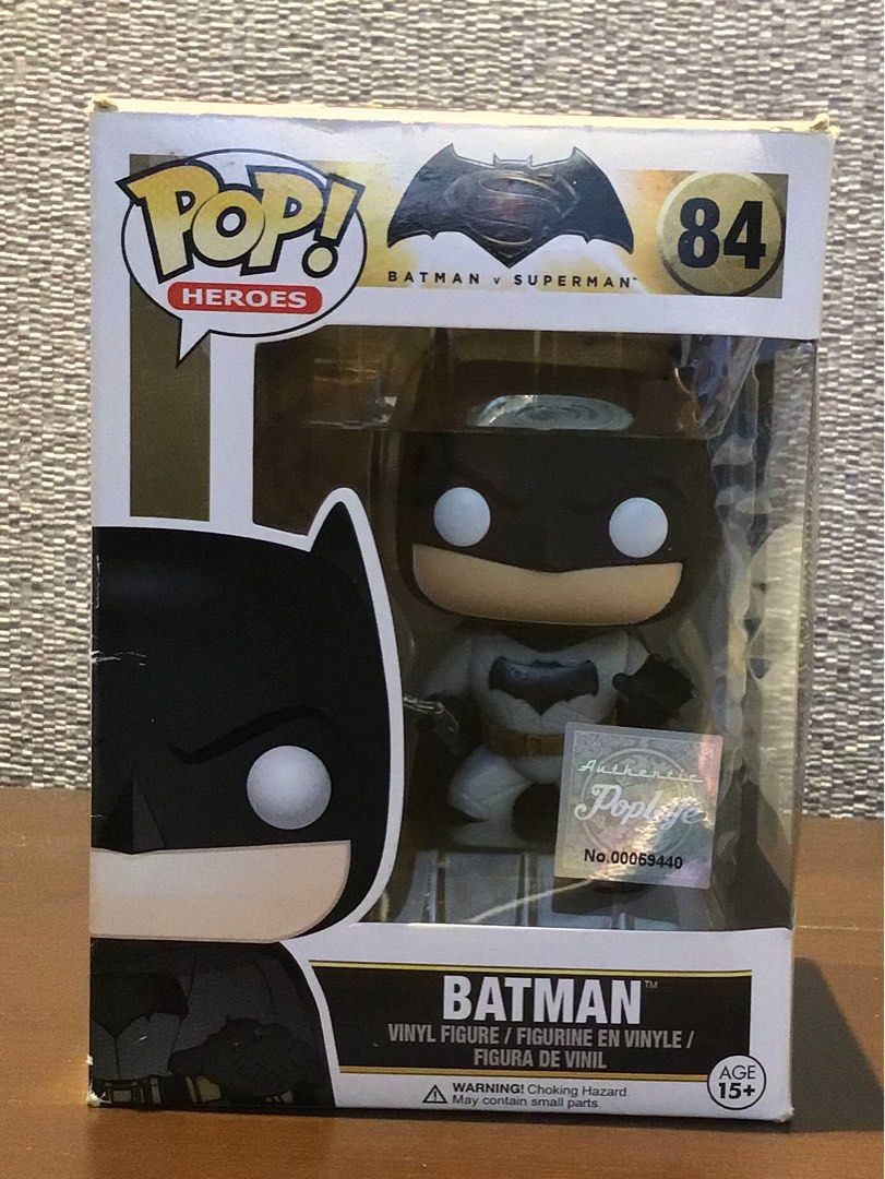 Funko pop Batman Vs Superman Batman vinyl figure (Category: Figurines & Statues) located in Manila. Submitted by limeli (Listing ID 1231027582, Image 1). Description: Item is in good condition and hasn’t been released from the box . Released back in 2016 this Batman vinyl figure is one of the most iconic Batmans in cinema history.