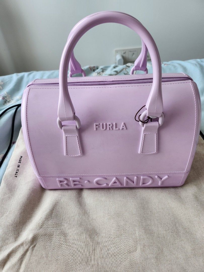 Furla pink candy discount bag