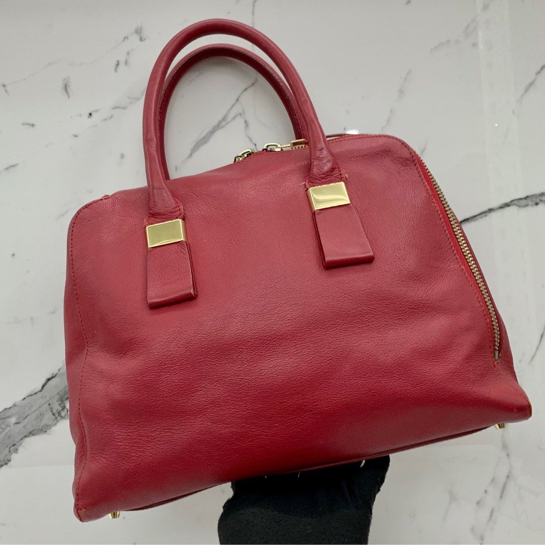 Furla velvet bag hot sale