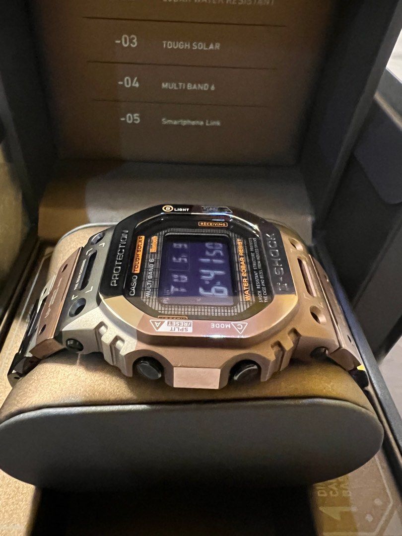 G shock gmw B5000 titanium