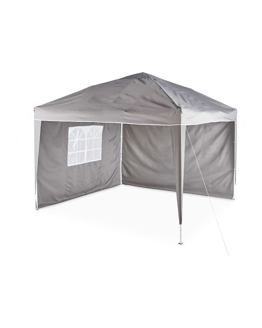 Gardenline Pop Up Gazebo, Anthracite, Pop-up Gazebo, Portable Foldable ...