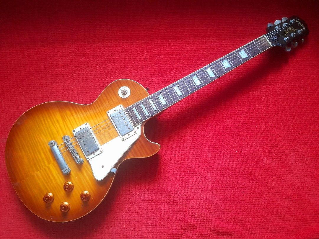 Gibson epiphone les paul standard GUITAR 電結他連普通舊袋, 興趣及