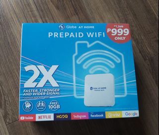Globe prepaid wifi brand new with FREE SIM