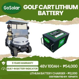 Golf Cart Lithium Battery and Charger  48V 100AH