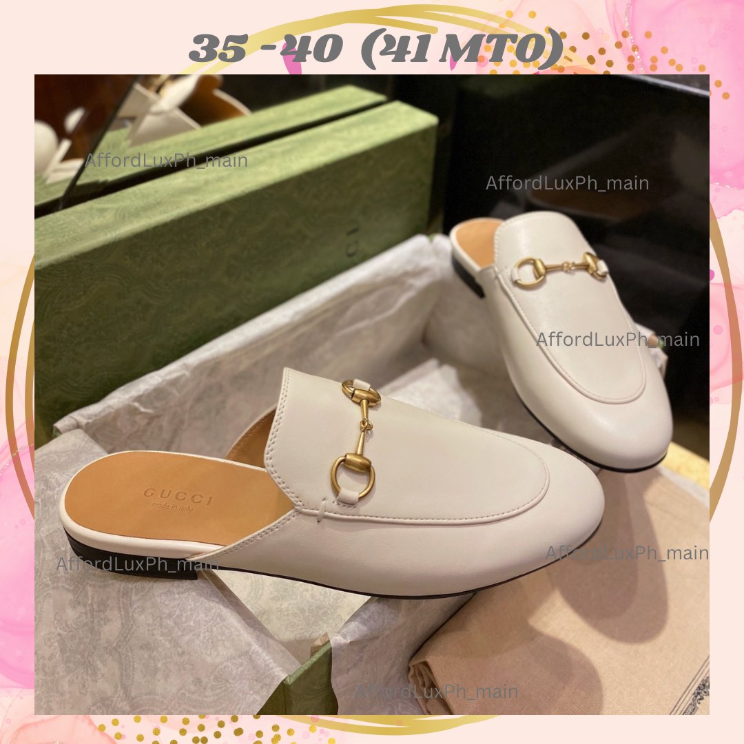 gucci princetown mule pink