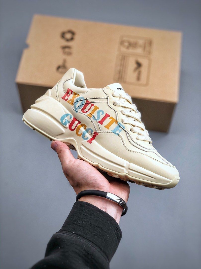 Gucci rhyton vintage trainer sneaker hotsell