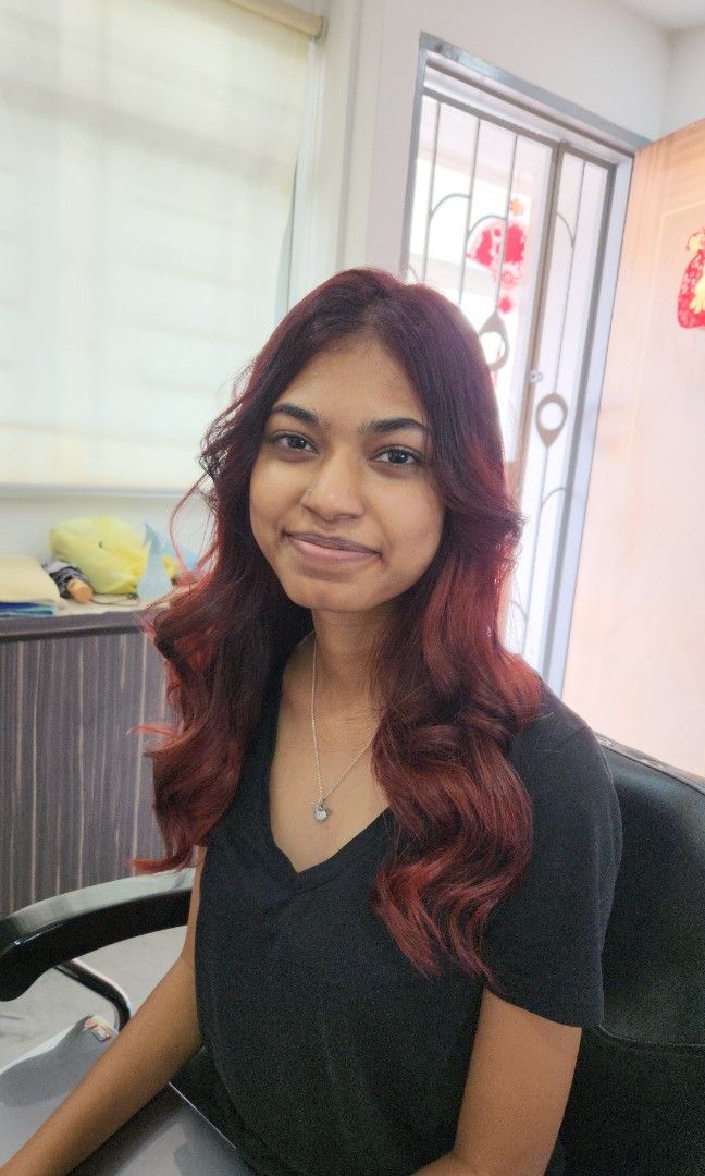 Hair serviceBleach +dyepermsolf rebondKGLOSS treatment., Lifestyle