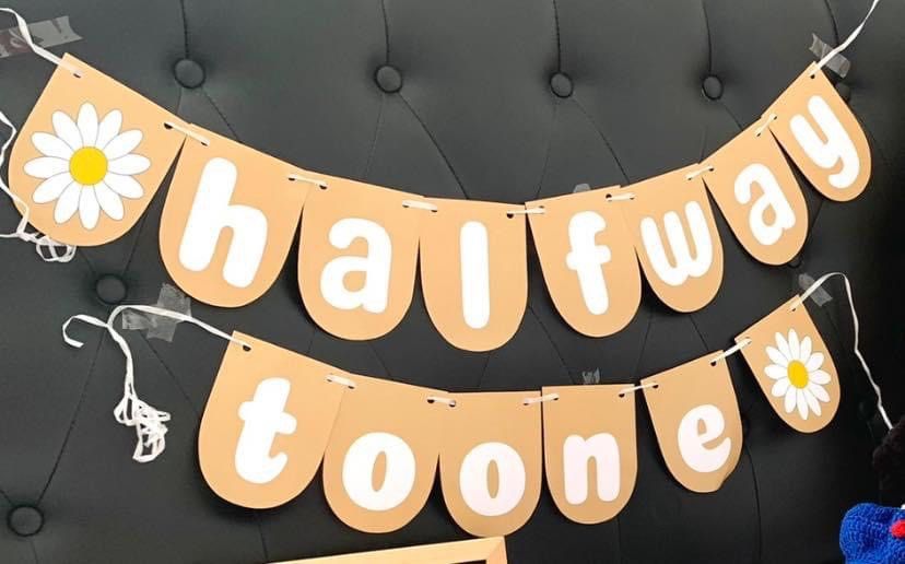 Half way to one banner on Carousell