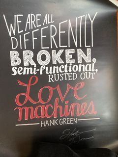 Hank Green Poster (Signed)