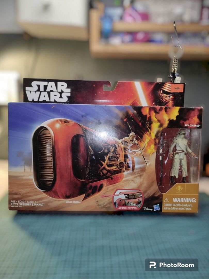 Hasbro Star Wars Rey s Speeder Jakku Hobbies Toys Toys