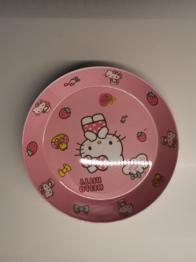 Hello Kitty Plate, Furniture & Home Living, Kitchenware & Tableware