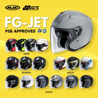 HJC FG-Jet Epen OPEN FACE HELMET - MotoMoto