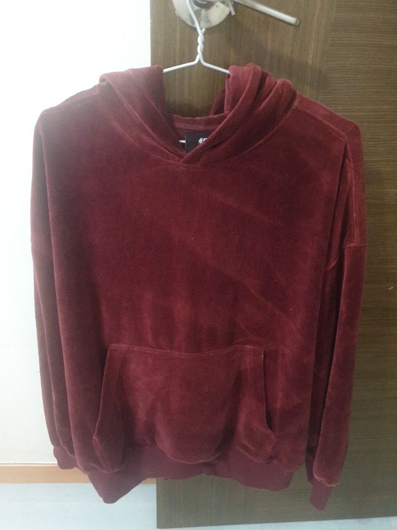 Maroon 2024 oversized hoodie