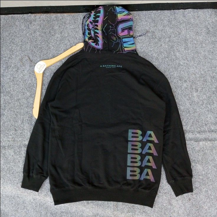 Bape sale reflective hoodie