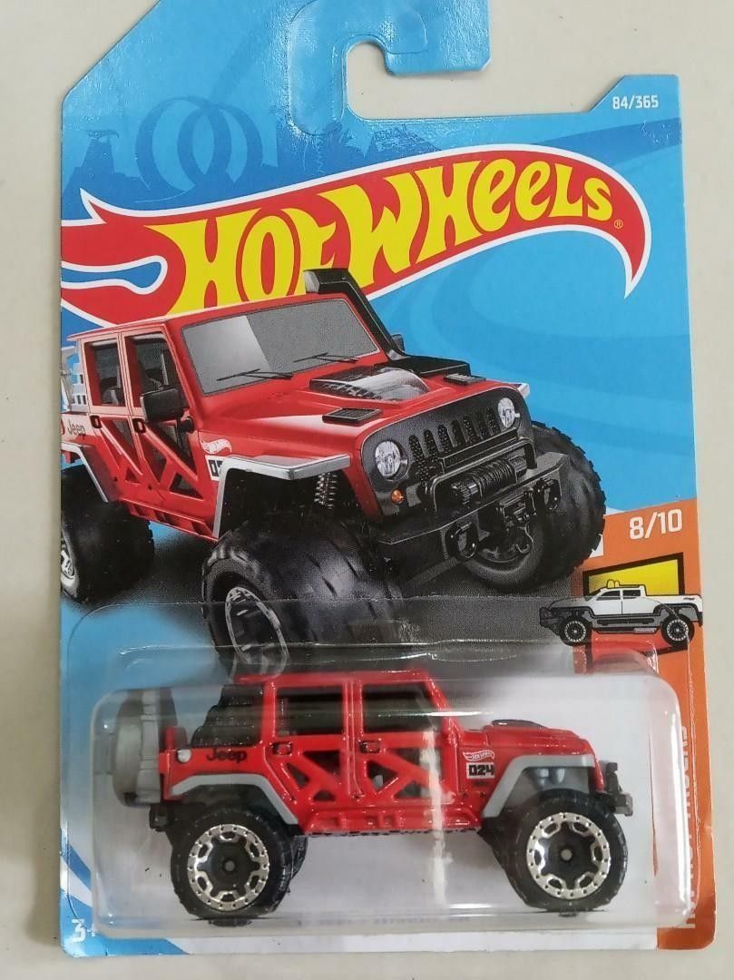 Wrangler online hot wheels