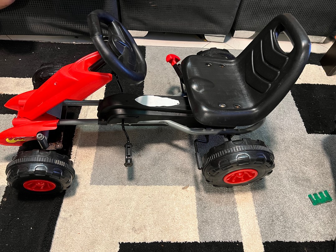 Hot Wheels pedal kart for kids on Carousell