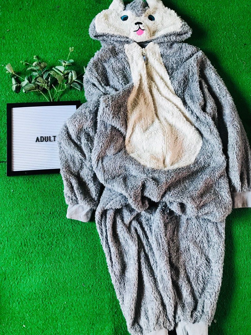Husky sales onesie pajamas