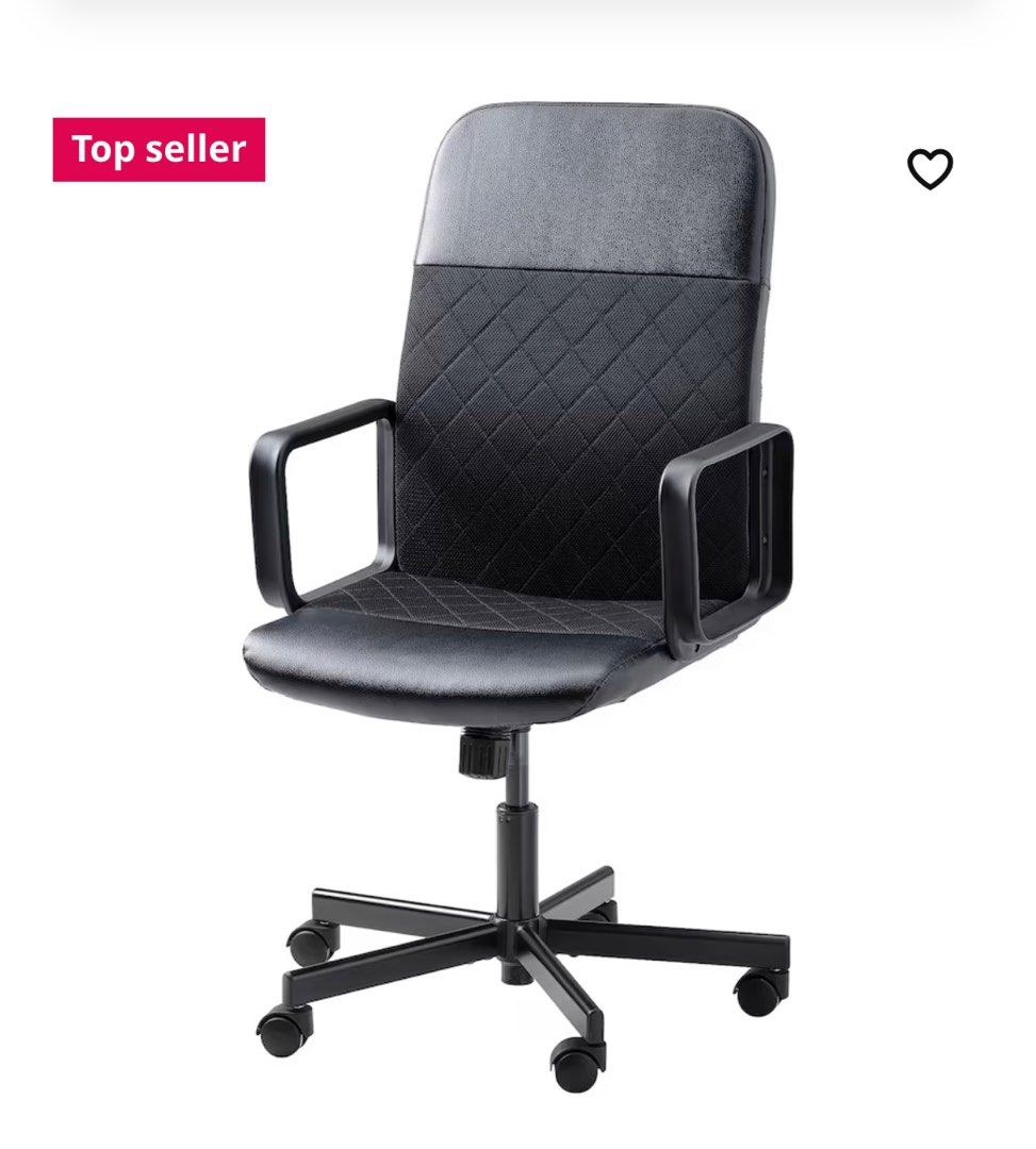 Ikea RENBERGET Office Chair, Furniture & Home Living, Furniture, Chairs
