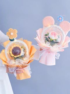 Instock! Crochet Flower Bouquet