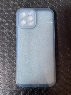 Iphone 12 pro blue transparent