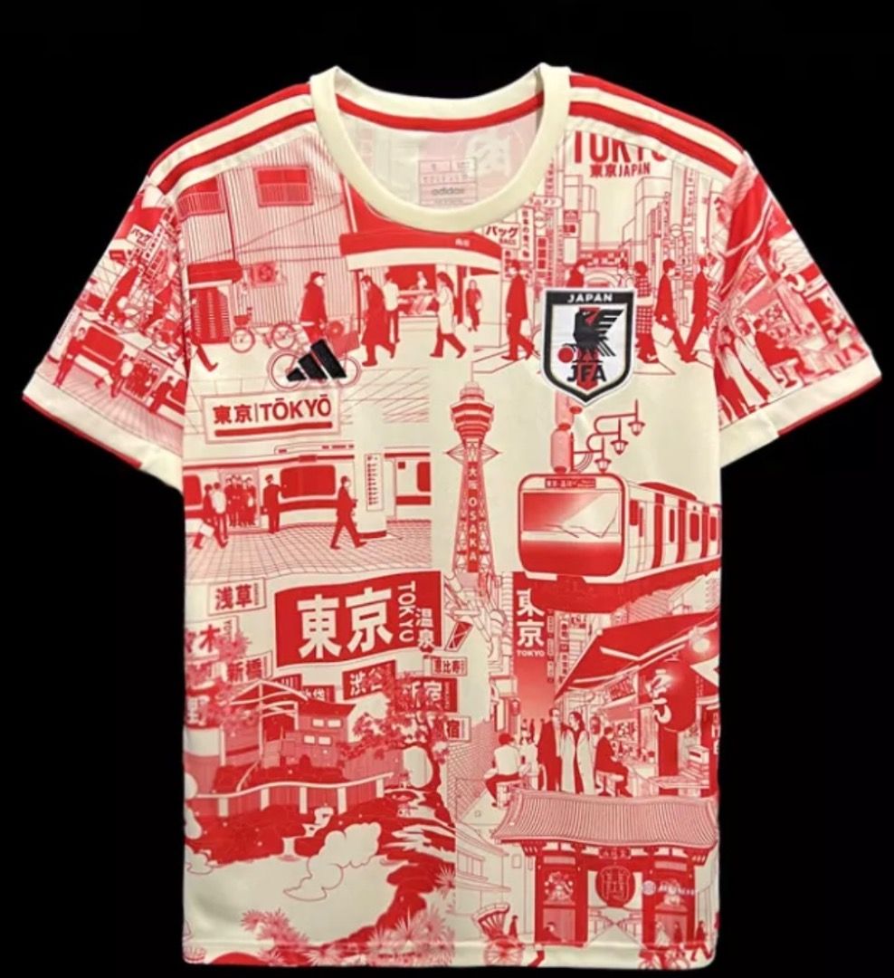 Jersey Japan Special Edition Classic, Men's Fashion, Activewear on