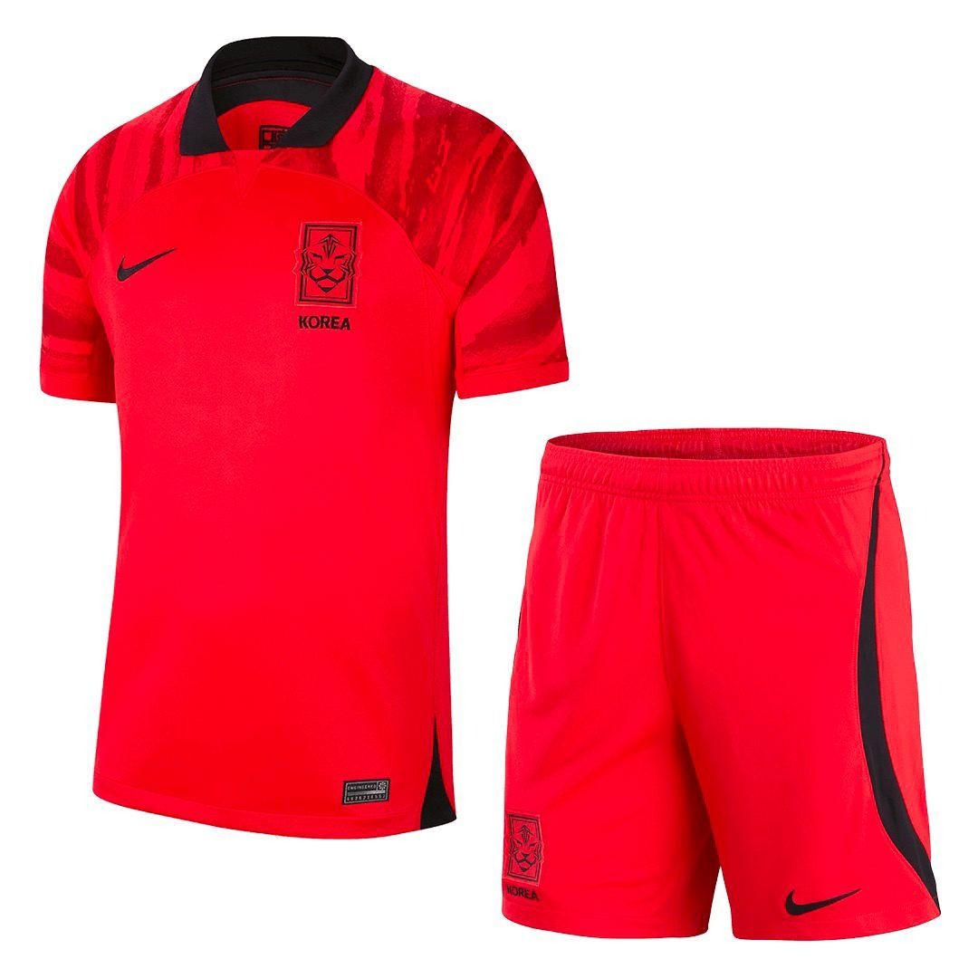 KIDS 2022 FIFA World Cup South Korea National Team Home Away Jersey Kit Babies Kids Babies Kids Fashion on Carousell