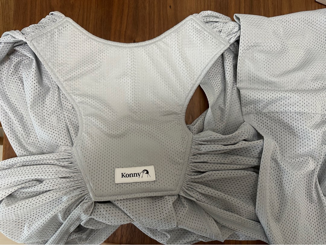 Konny Baby Carrier Summer Light Grey XL, Babies & Kids, Going Out, Carriers & Slings on Carousell