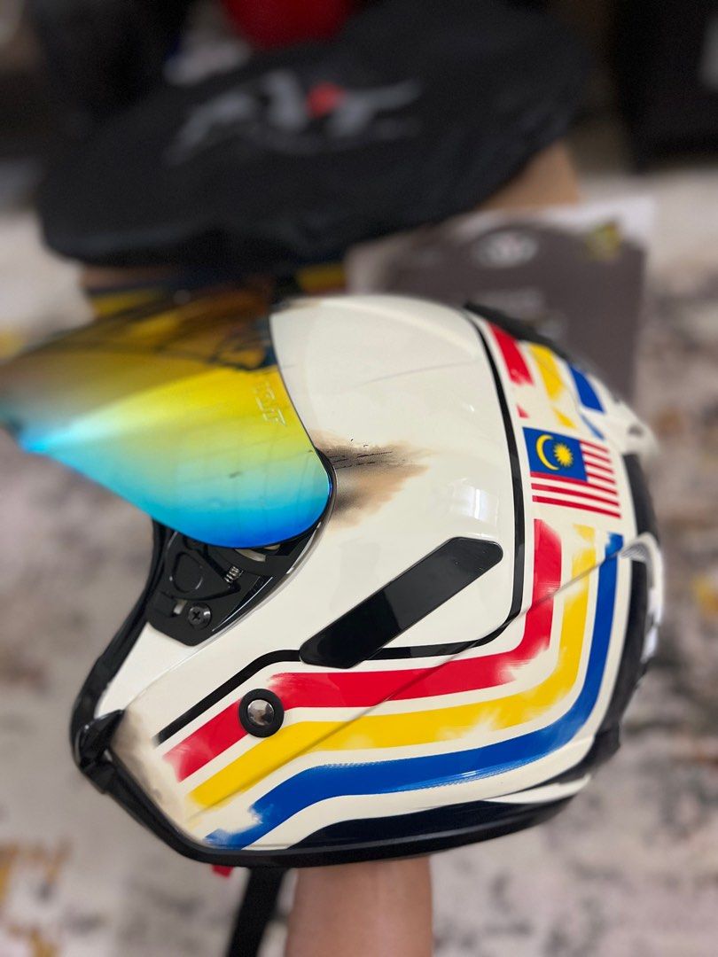 Kyt Helmet Merdeka 65, Motorcycles, Motorcycle Accessories on Carousell