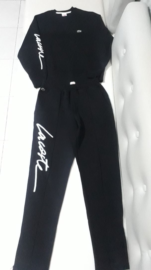 Lacoste ensemble noir on sale