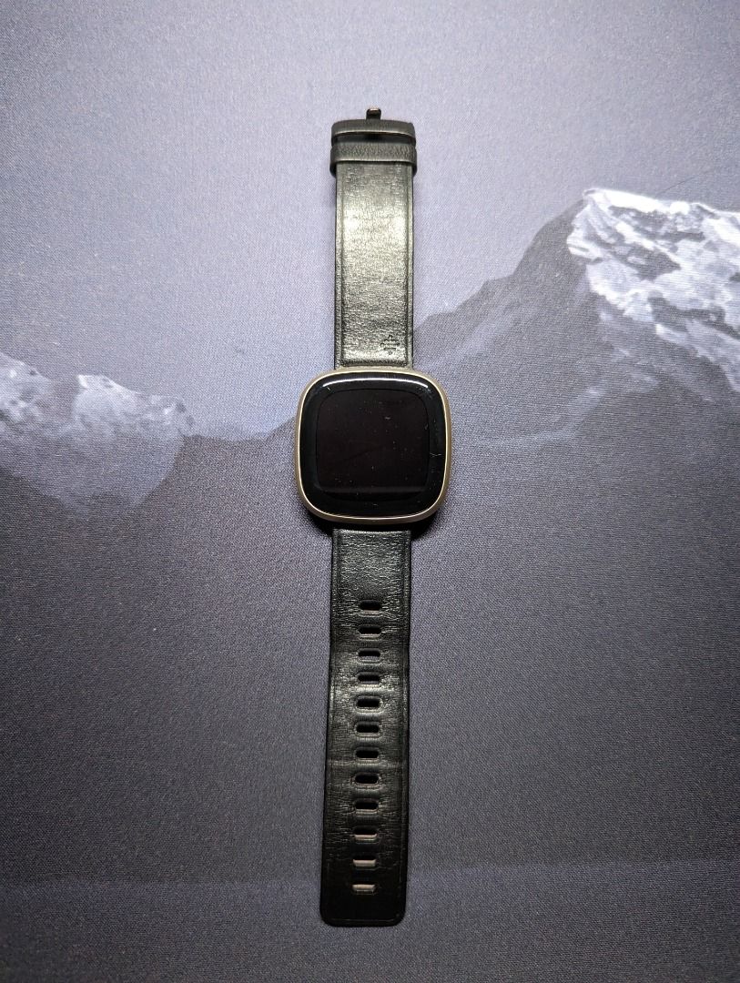 Fitbit leather shop band