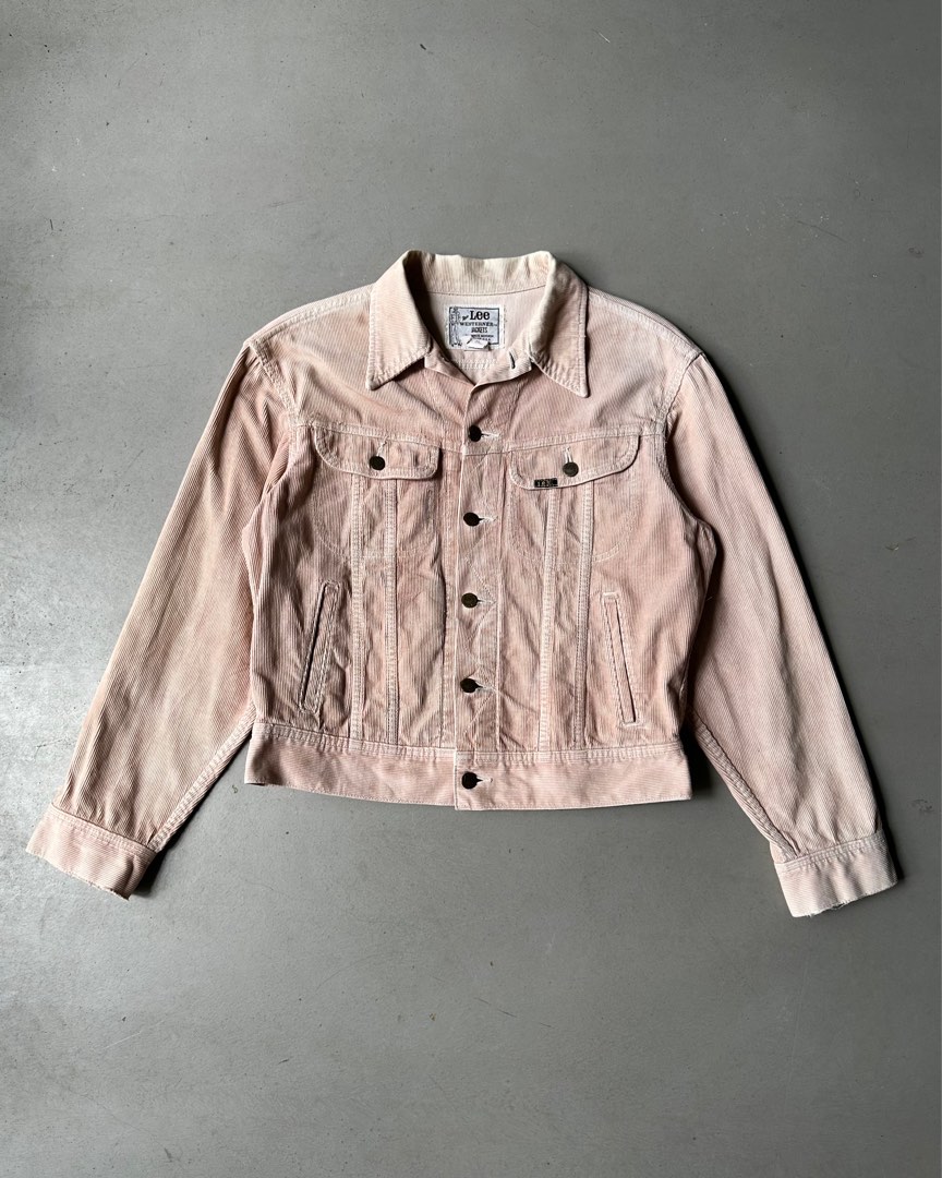 LEE SALMON CORDUROY JACKET (2000s) VTG VINTAGE RETRO, Men's Fashion