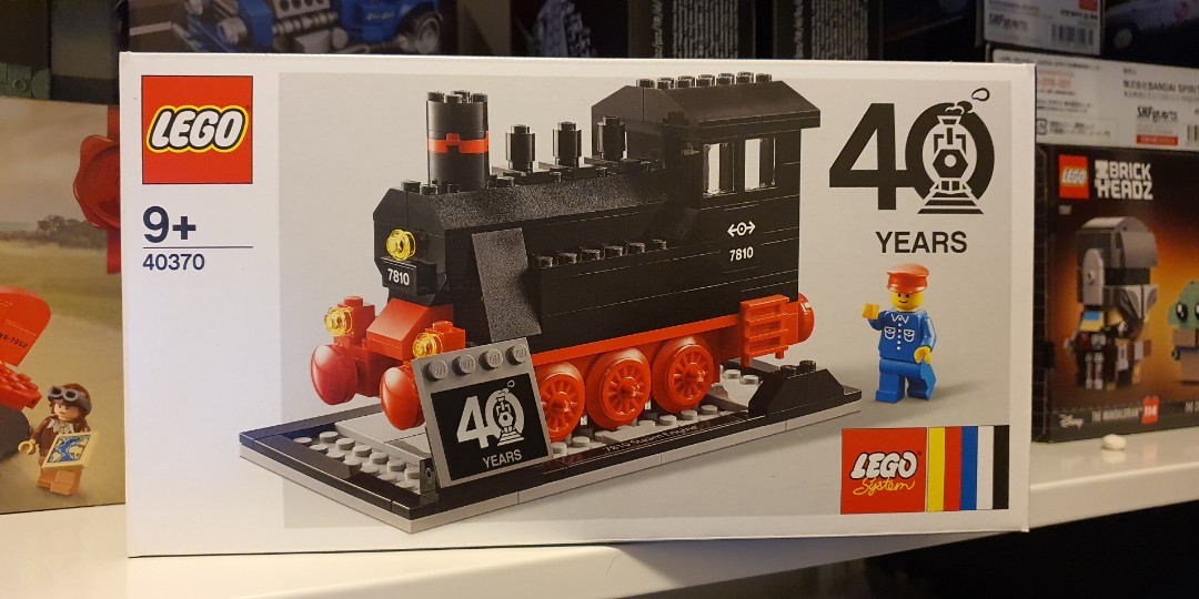 LEGO Steam Engine 40 Years Exclusive Set 40370 - US