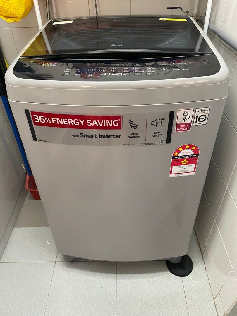 LG Smart Inverter 11.0kg Washing Machine, TV & Home Appliances, Washing