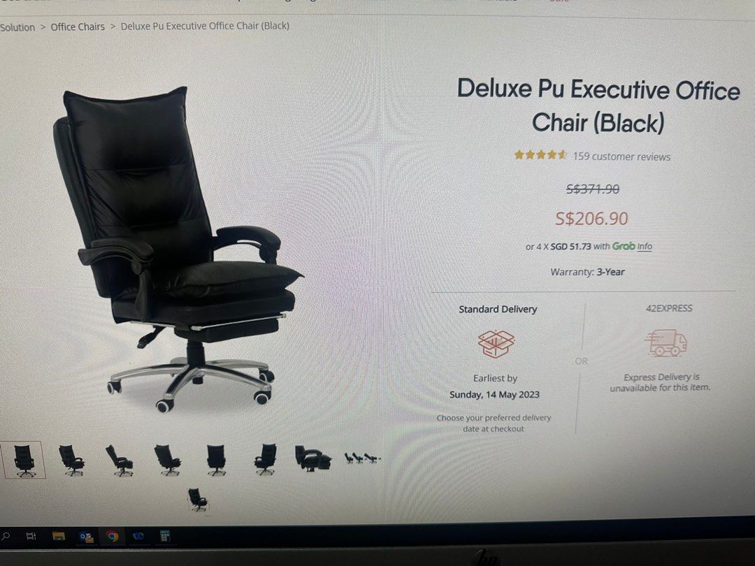 Beautyrest black executive shop office chair