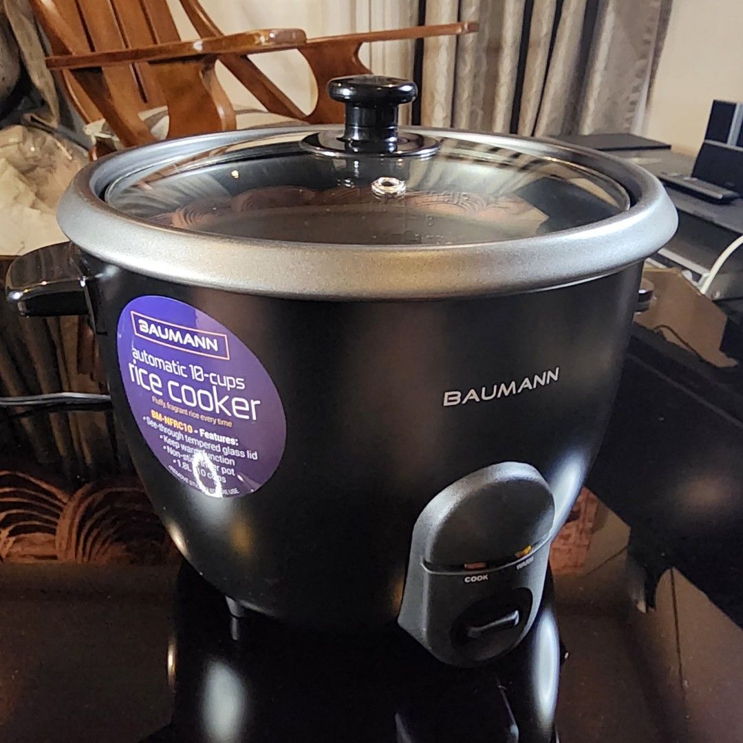 Like New Baumann Automatic 10cups Rice Cooker 1.8L on Carousell