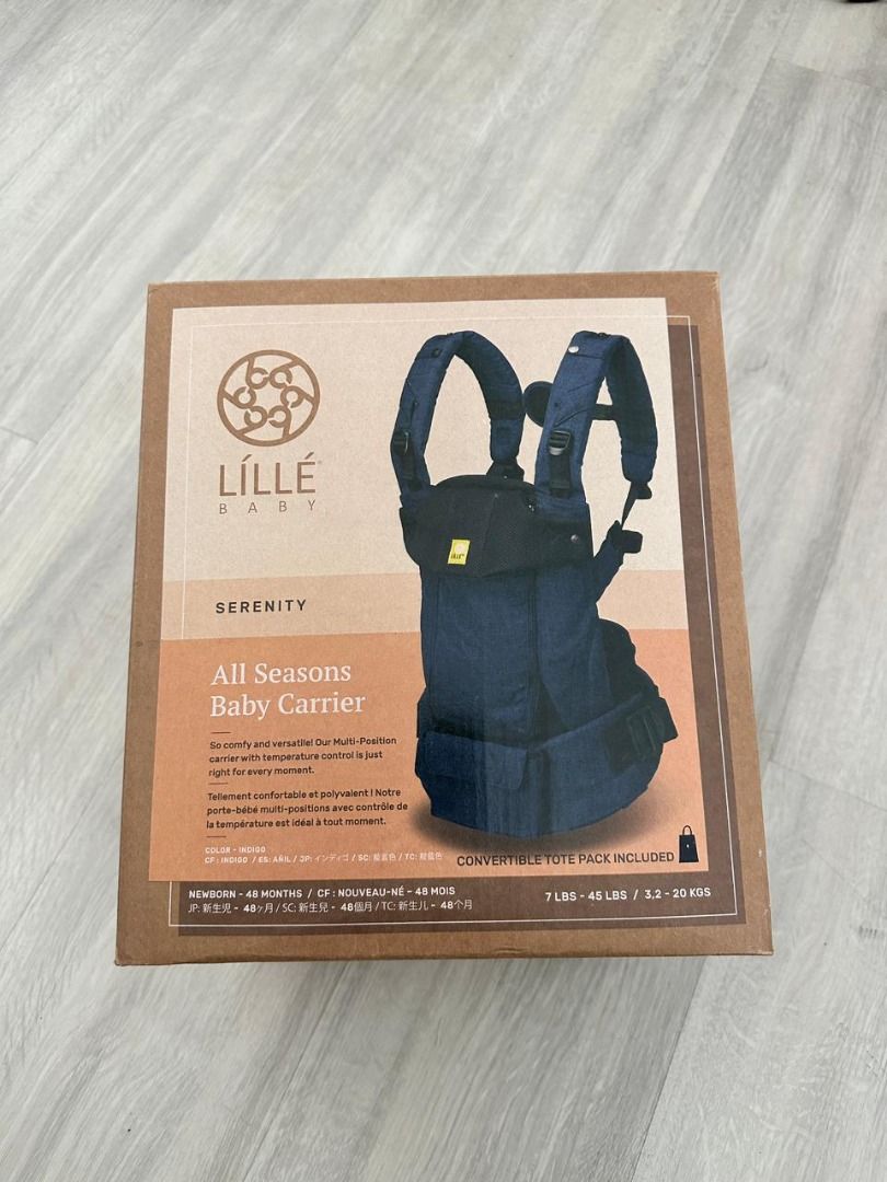 LilleBaby Carrier Serenity Blue Babies Kids Going Out
