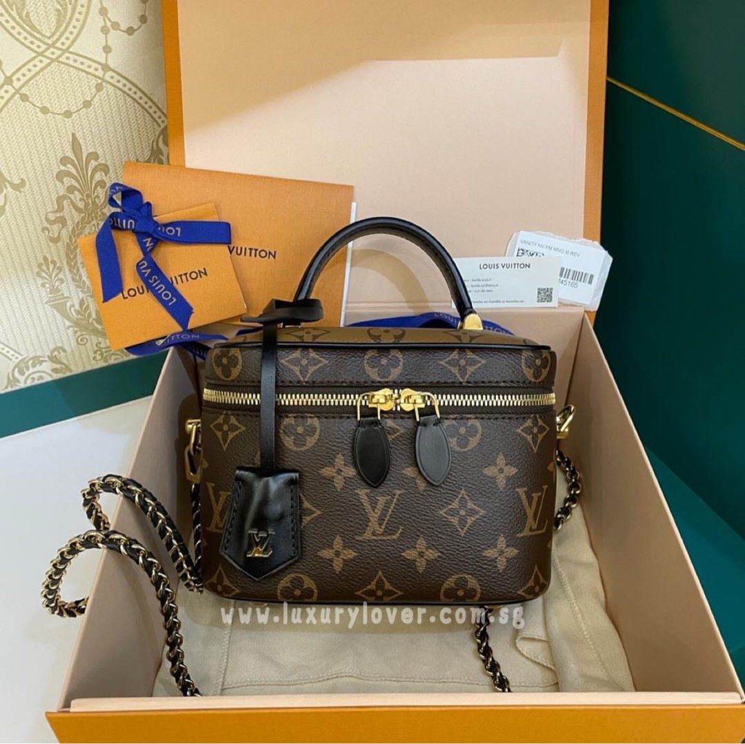 LV Louis Vuitton Vanity PM, Luxury, Bags & Wallets on Carousell